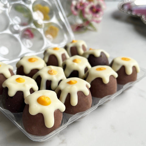 Caramel Filled Drippy Quails Eggs Caramel Filled Drippy Quails Eggs