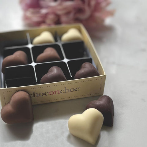 Assorted Chocolate Hearts