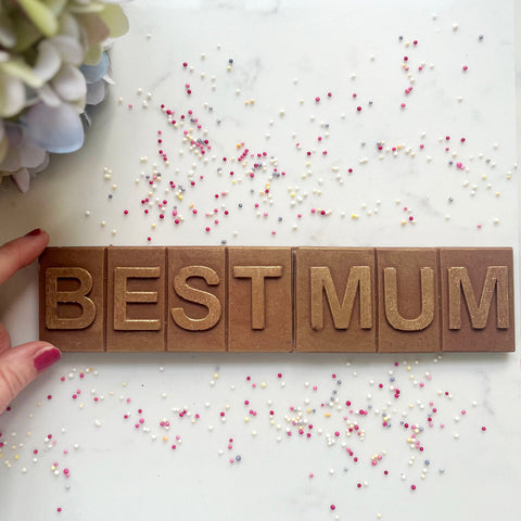 Chocolate Best Mum Message Chocolate Best Mum Message