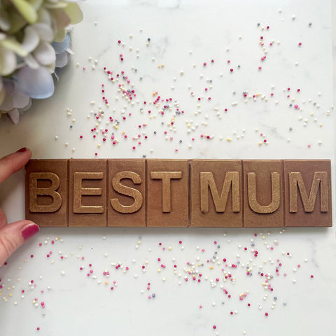 Chocolate Best Mum Message