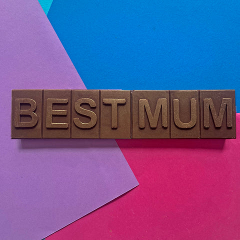 Chocolate Best Mum Message Chocolate Best Mum Message