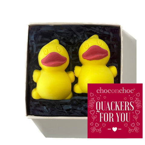 Quackers for you! Chocolate Ducks