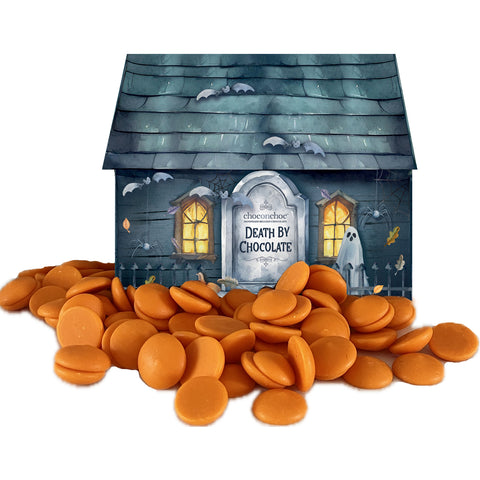Haunted House - Orange Chocolate Buttons Haunted House - Orange Chocolate Buttons
