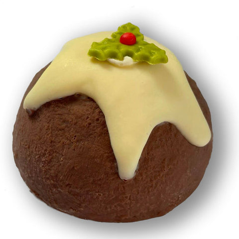 Caramel Filled Chocolate Christmas Pudding Caramel Filled Chocolate Christmas Pudding