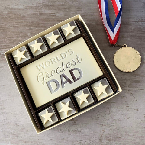 World's Greatest Dad Chocolate Gift Box World's Greatest Dad Chocolate Gift Box