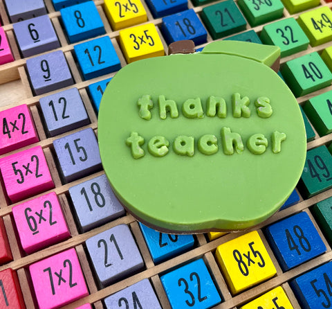 Green Chocolate Teacher's Apple Green Chocolate Teacher's Apple