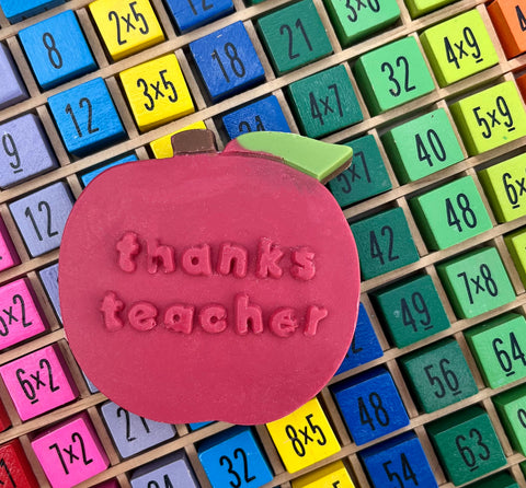 Red Chocolate Teacher's Apple Red Chocolate Teacher's Apple