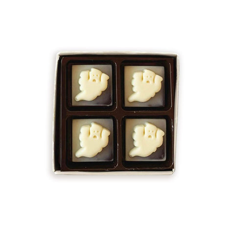 Mini Chocolate Ghosts