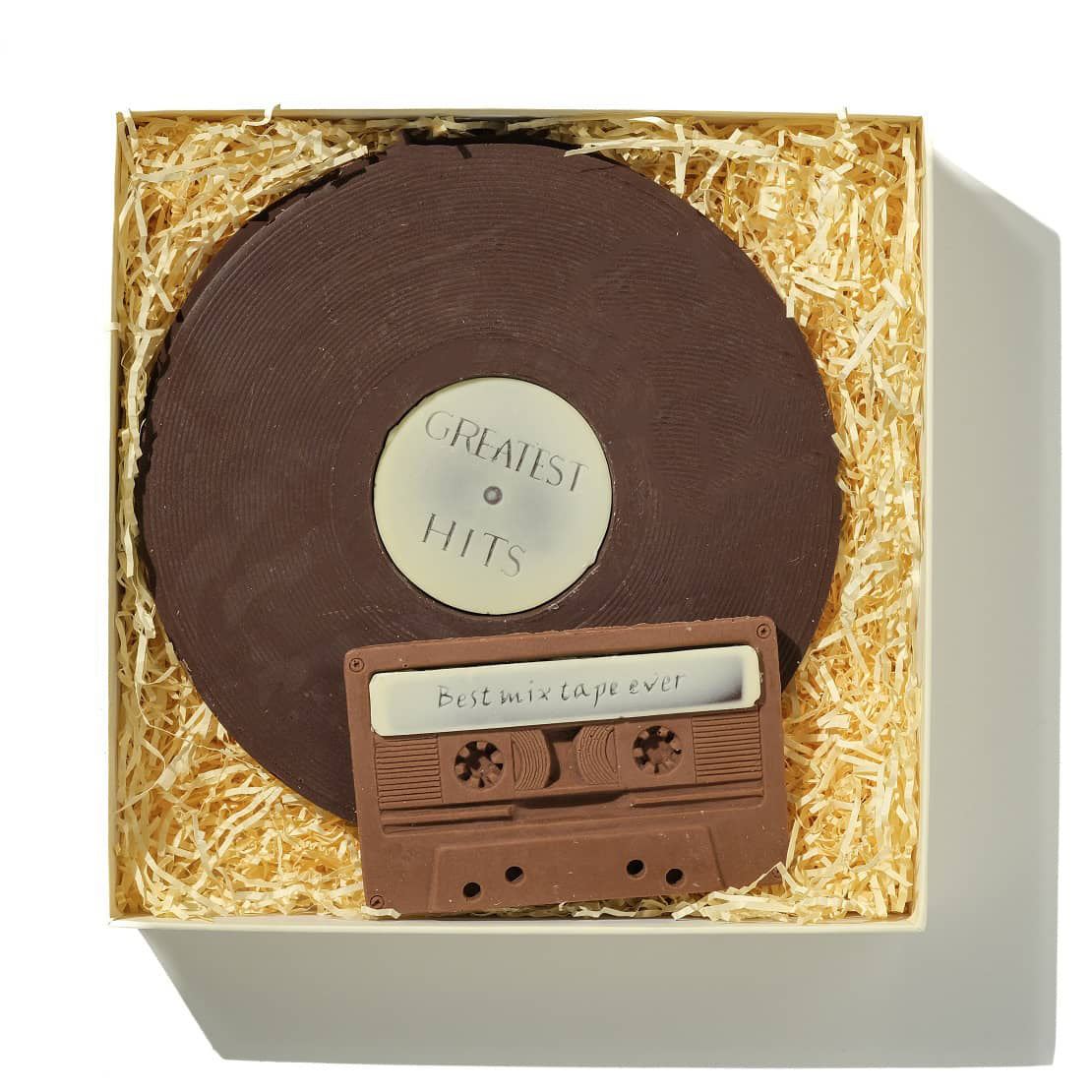 Best Mix Chocolate Vinyl Record And Cassette