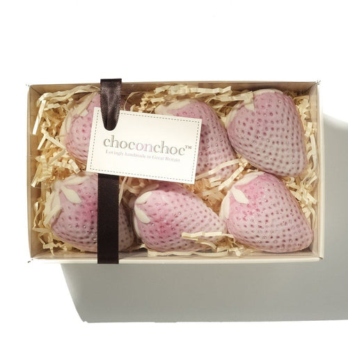 White Chocolate Strawberry Punnet