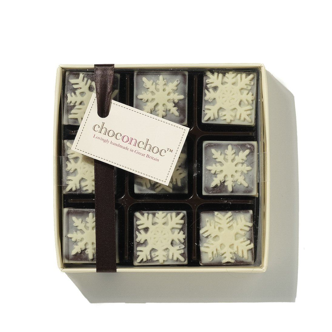 Christmas Chocolate Snowflakes