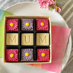 White Chocolate Mum & Flowers