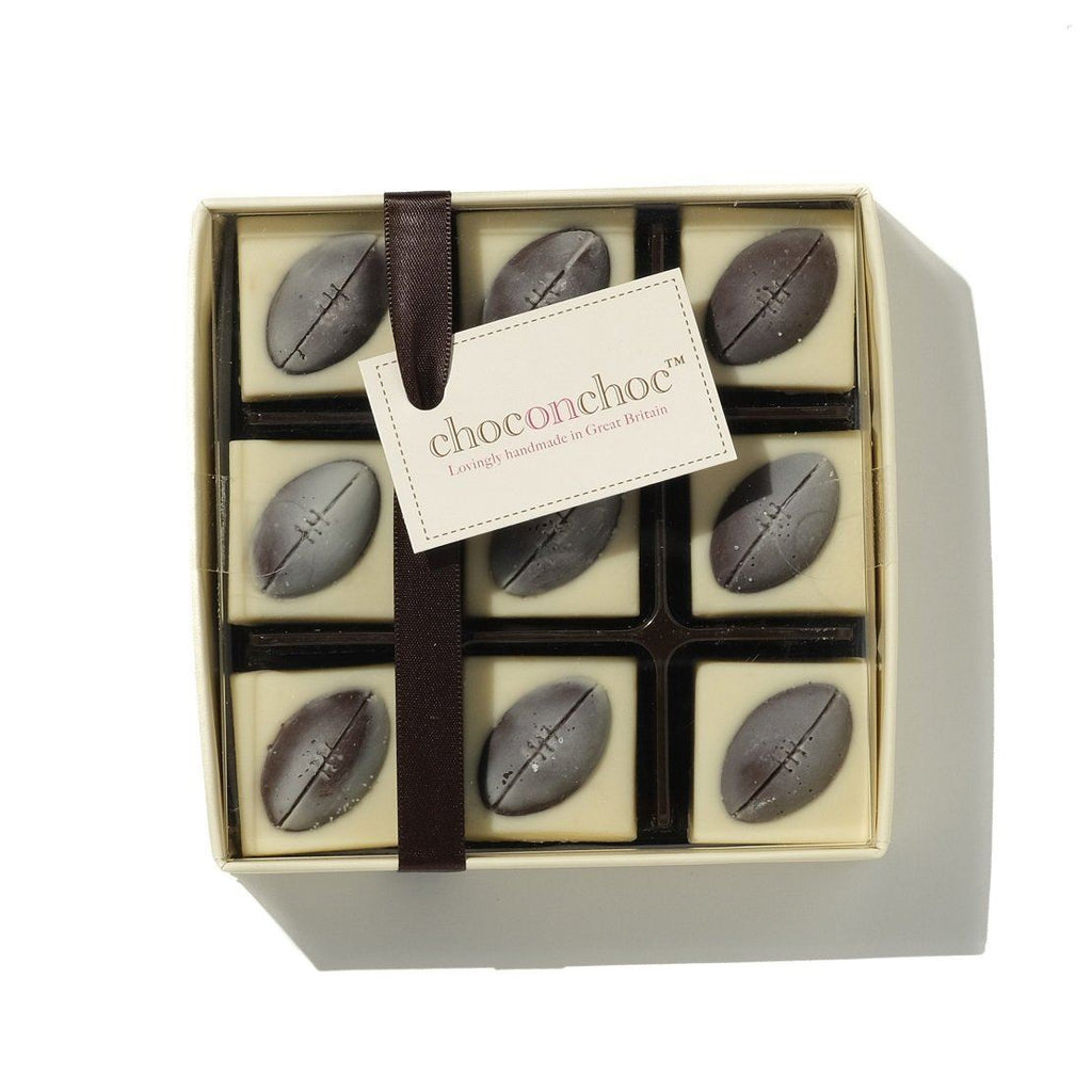 Chocolate Rugby Balls