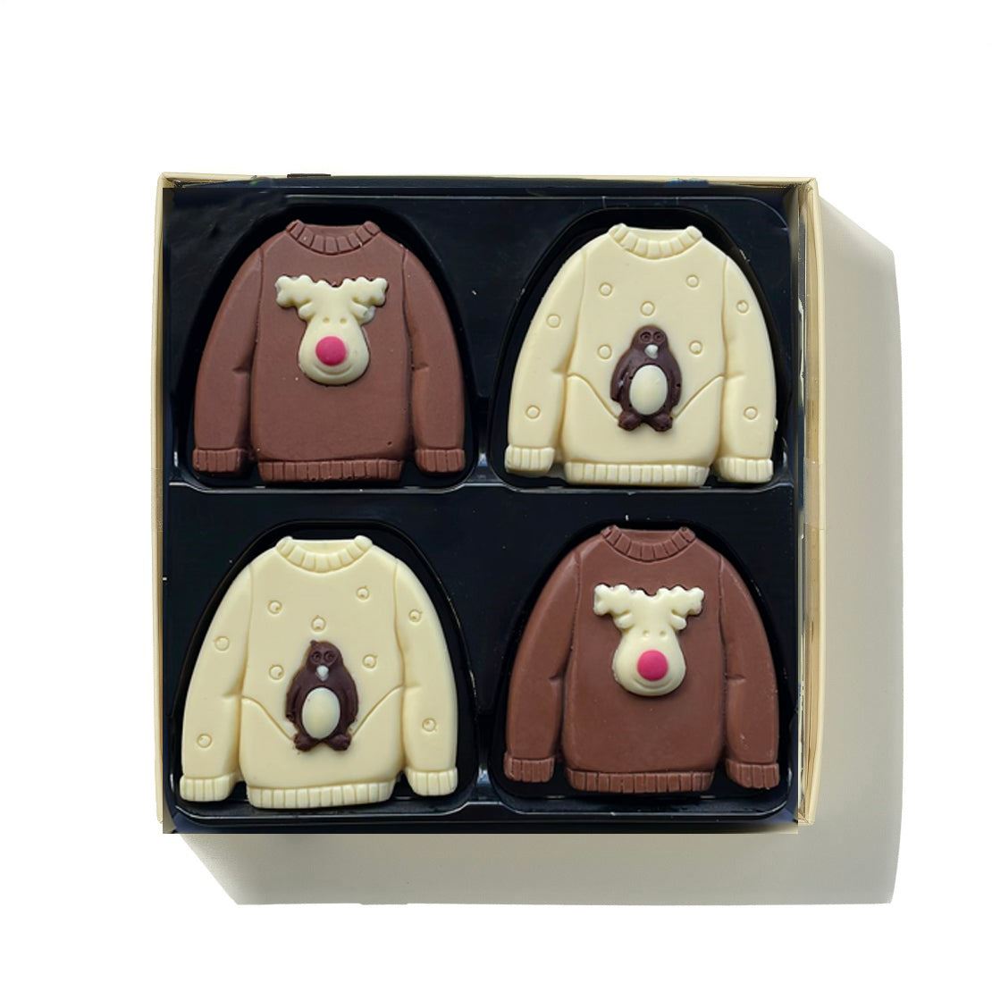 Milk and White Chocolate Christmas Jumpers