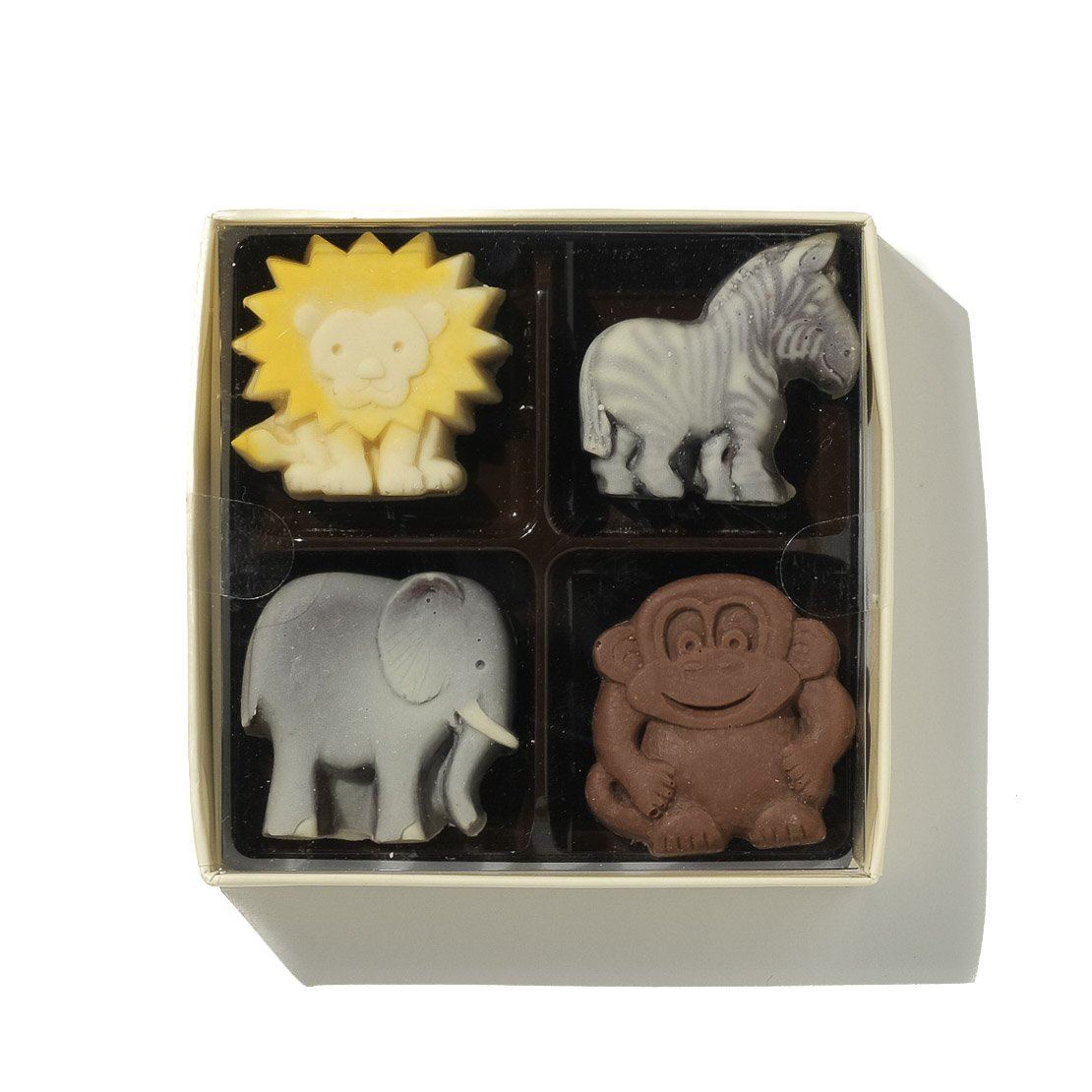 Lion Zebra Elephant Monkey Chocolate Box