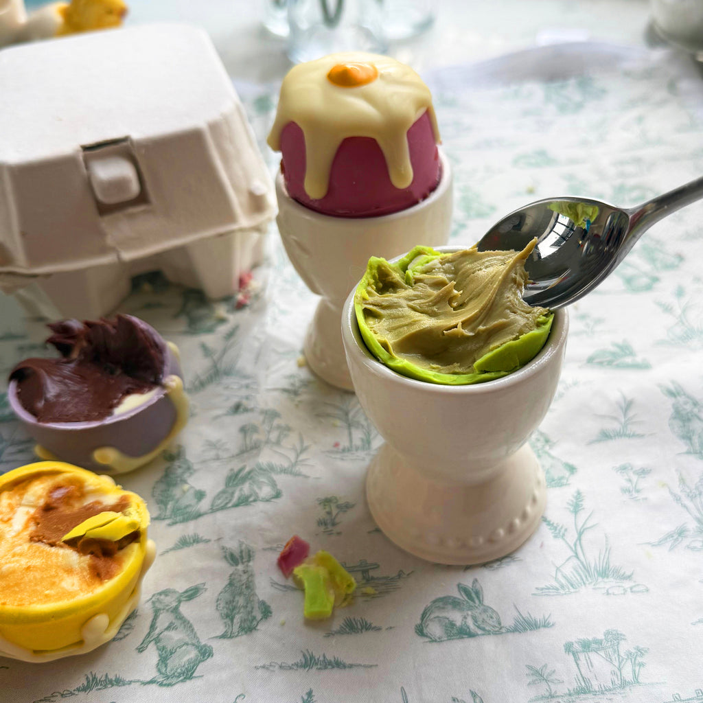 Four Soft Centred Drippy Eggs