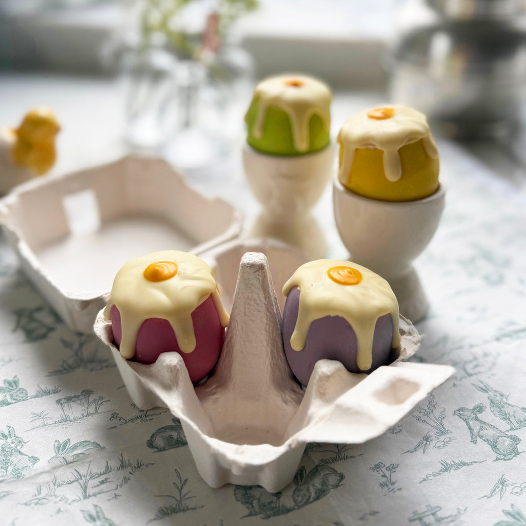 Four Soft Centred Drippy Eggs