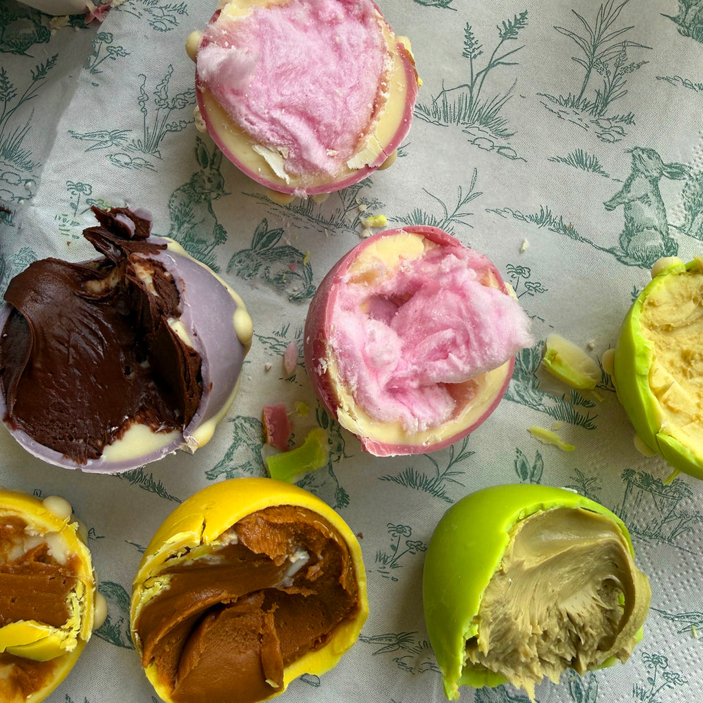 Four Soft Centred Drippy Eggs