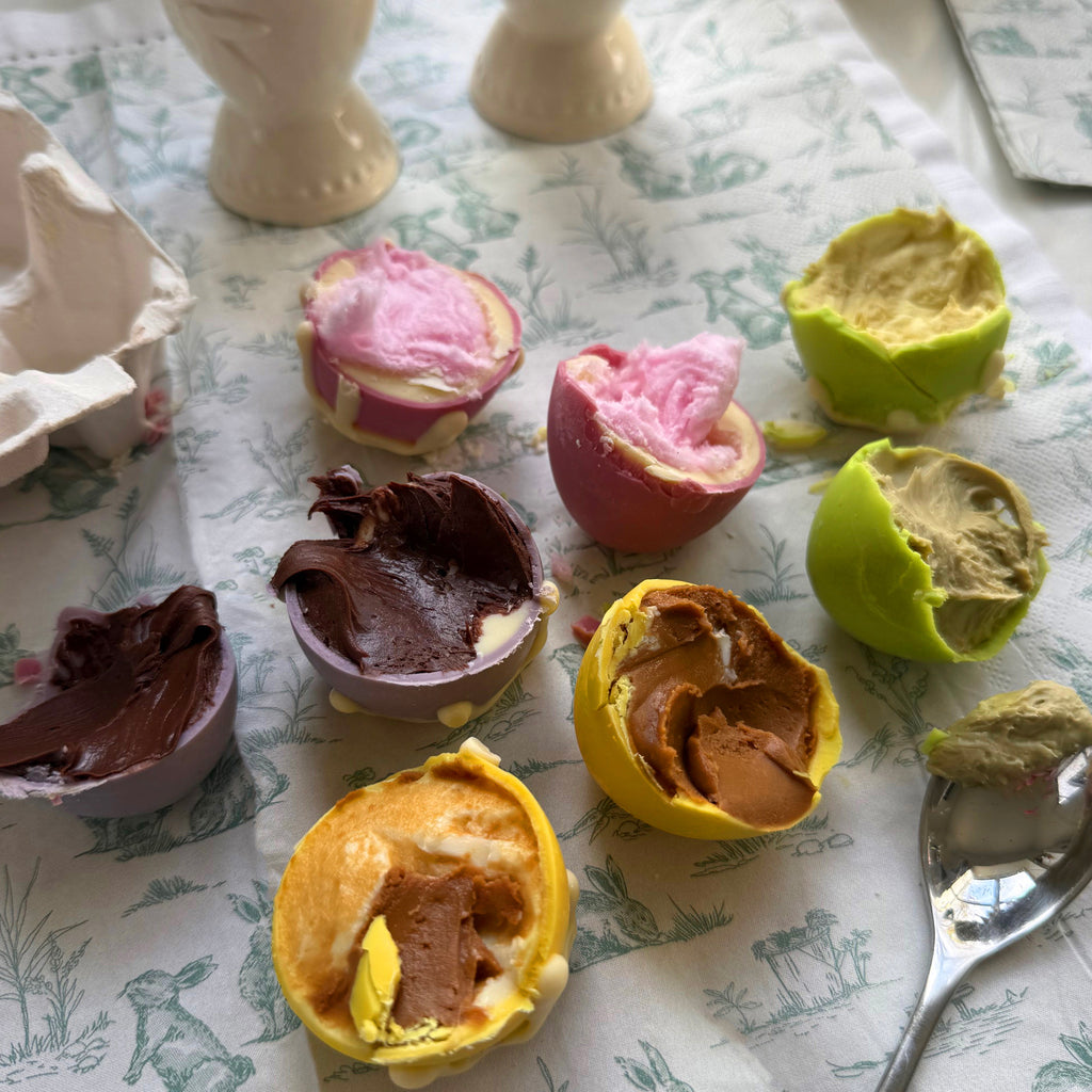 Four Soft Centred Drippy Eggs