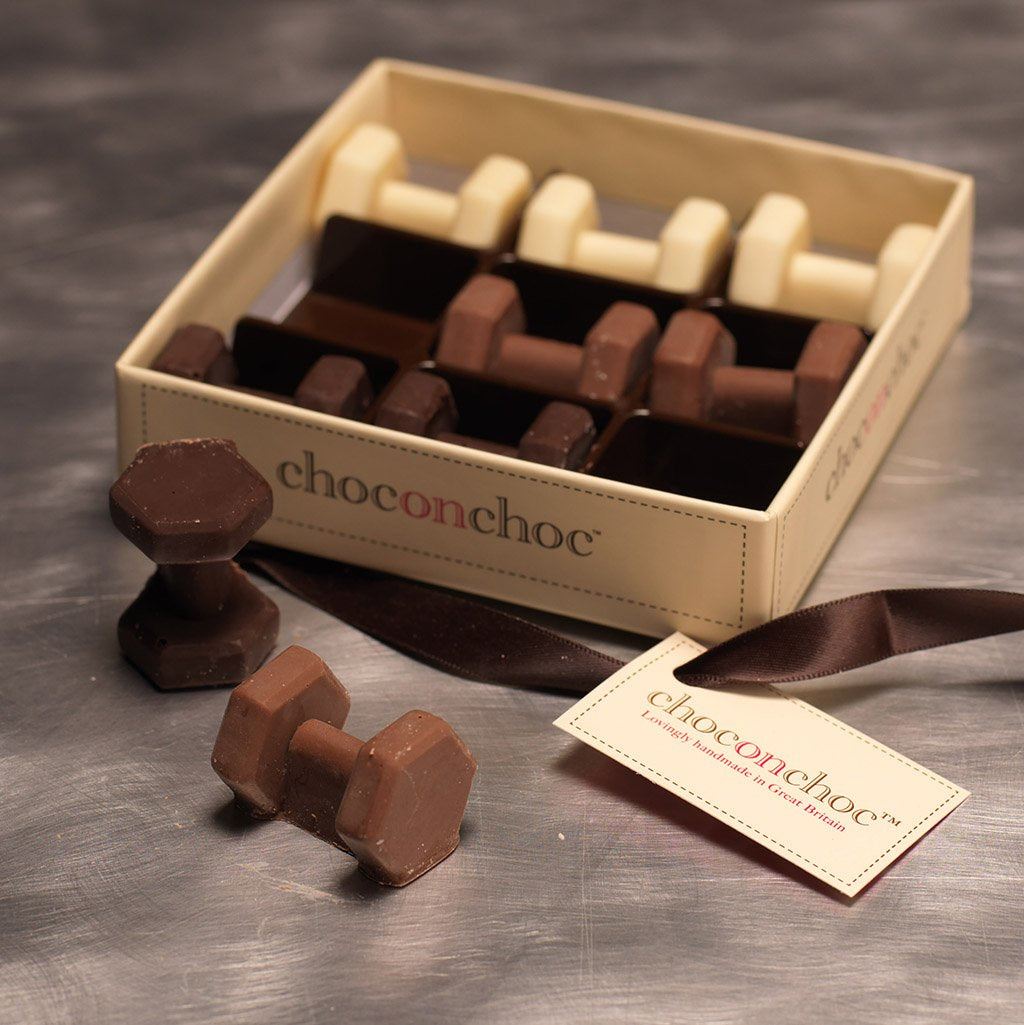 Chocolate Dumbbells