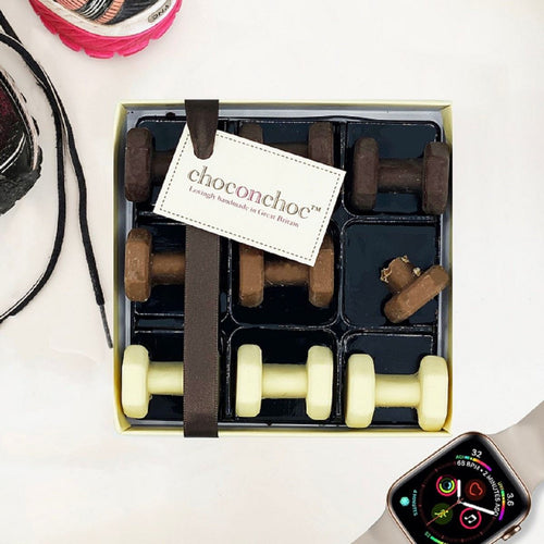 Chocolate Dumbbells
