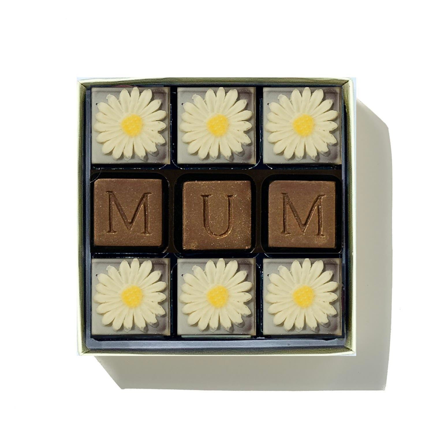 Chocolate Mum & Daisies