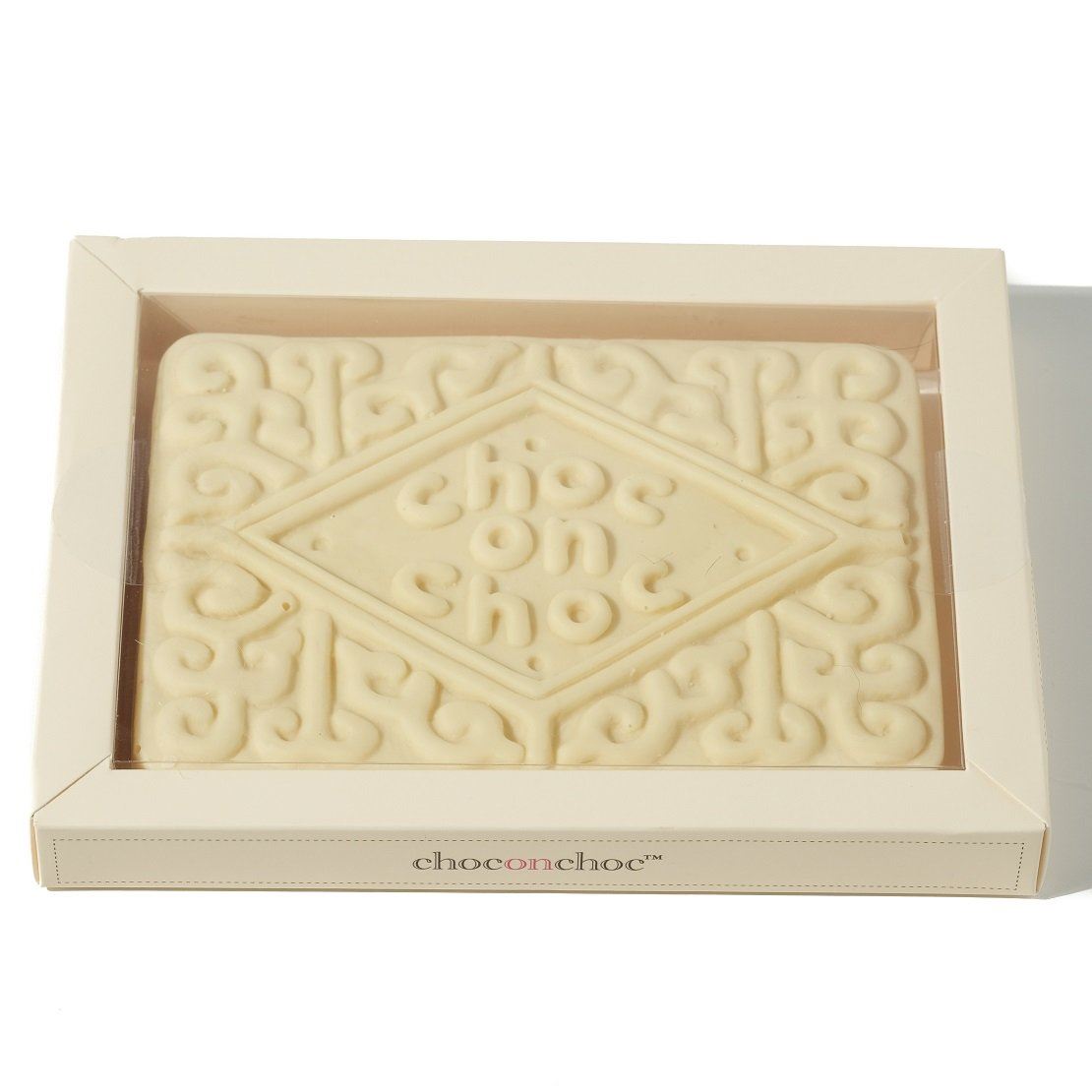 Giant Custard Cream Biscuit Shaped Chocolate