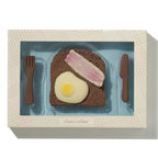 Chocolate Egg And Bacon On Toast