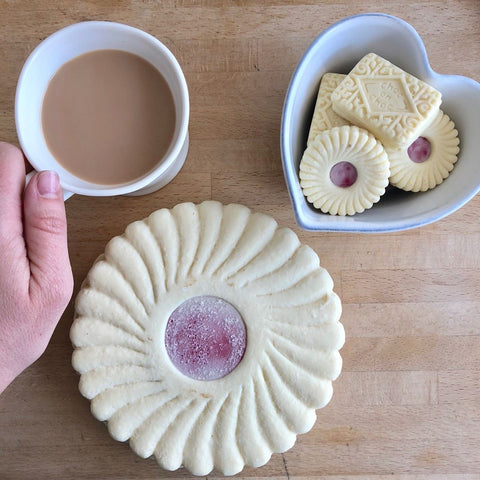 Giant Jammie Ring Biscuit Shaped Chocolate