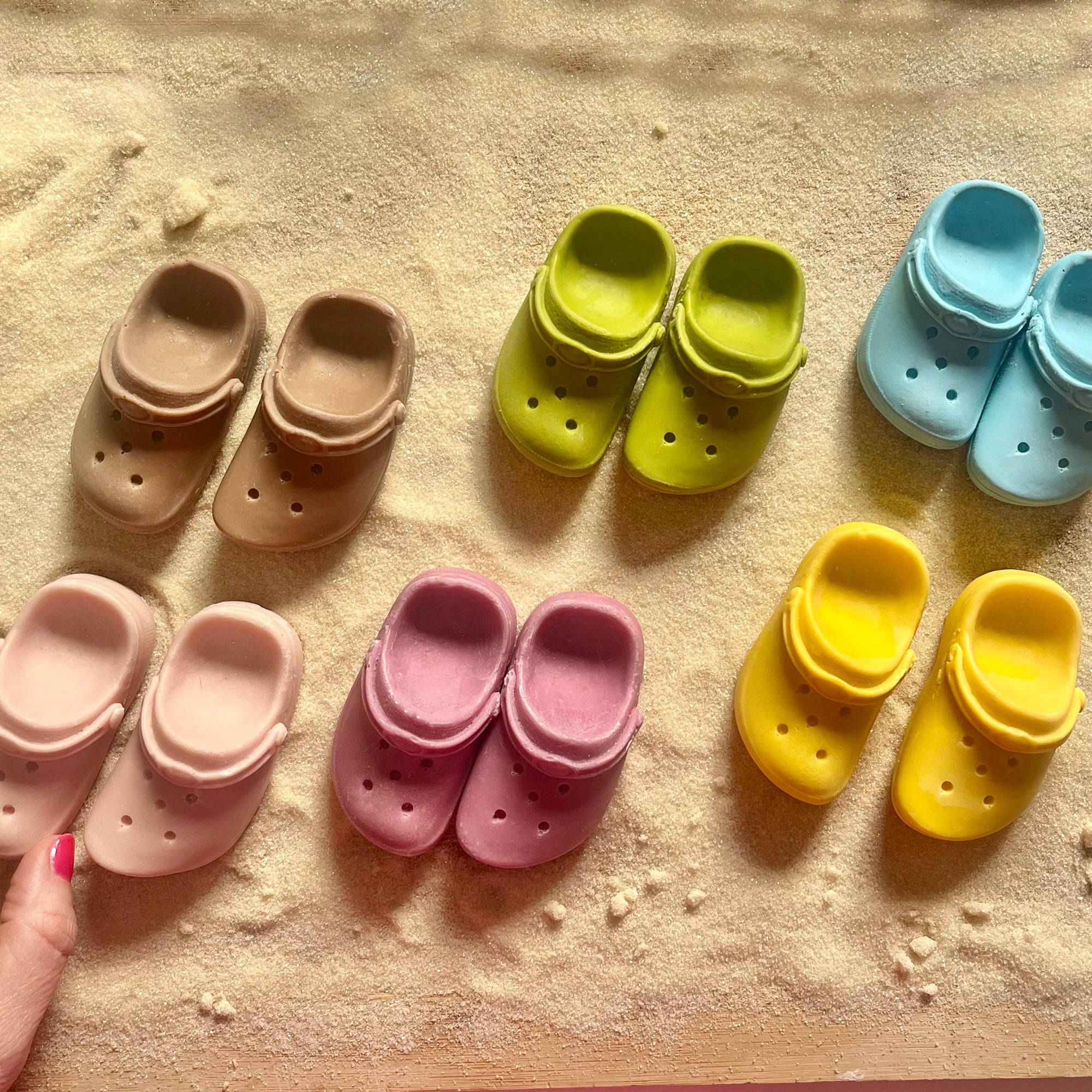 Blue Chocolate Crocs – Choc on Choc