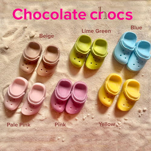 Blue Chocolate Chocs