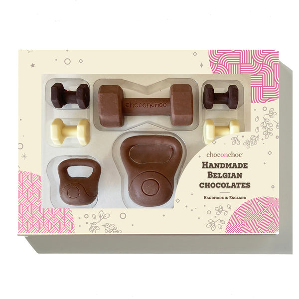 Chocolate Dumbbells Fitness Gifts Chocolate Weights Weight