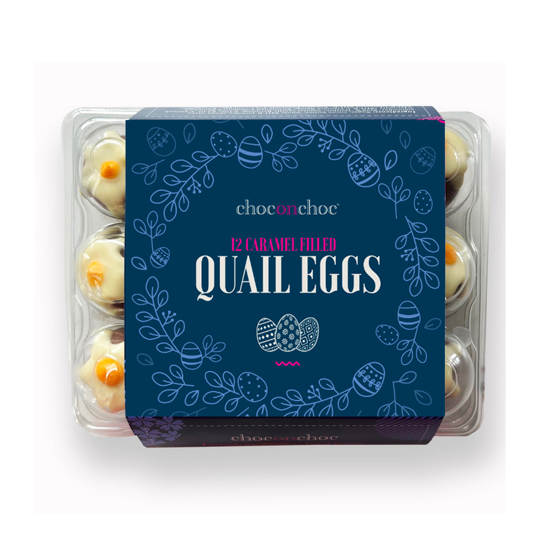 Caramel Filled Drippy Quails Eggs