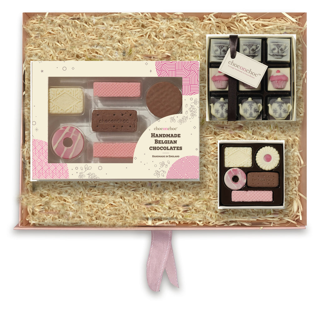 Chocolate Tea & Biscuit Hamper
