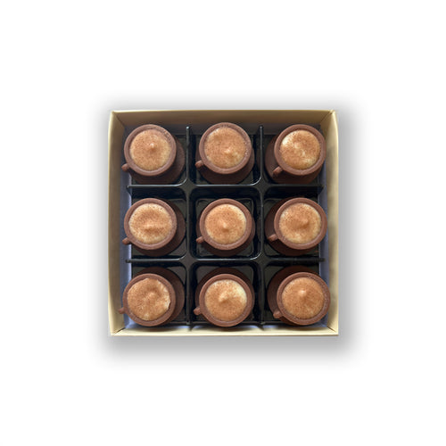 Cappuccino Flavoured Chocolate Cups