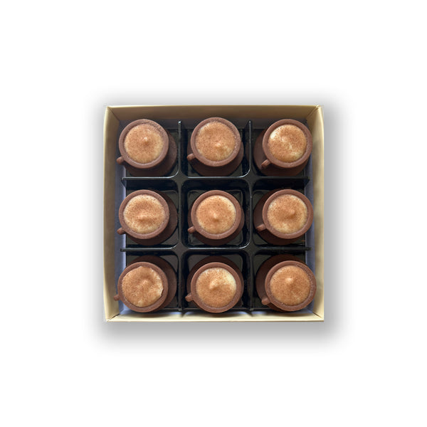 Cappuccino Flavoured Chocolate Cups