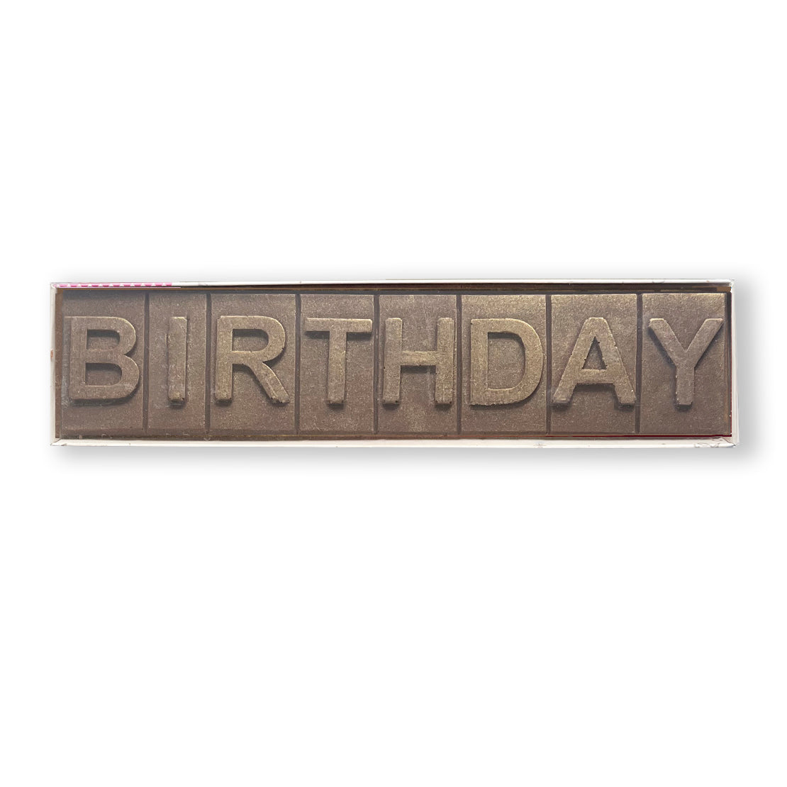 Chocolate Birthday Message
