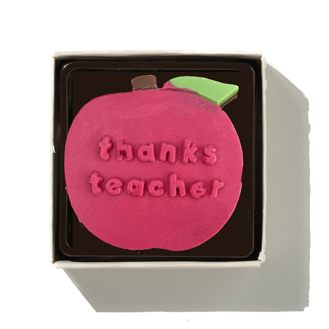 Red Chocolate Teacher's Apple