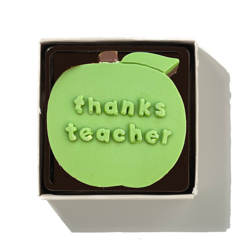 Green Chocolate Teacher's Apple