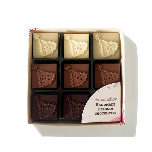 Assorted Chocolate Christmas Trees