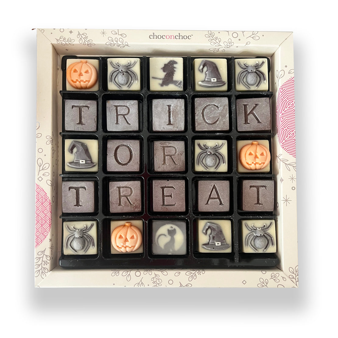 Trick or Treat Chocolate Message Box