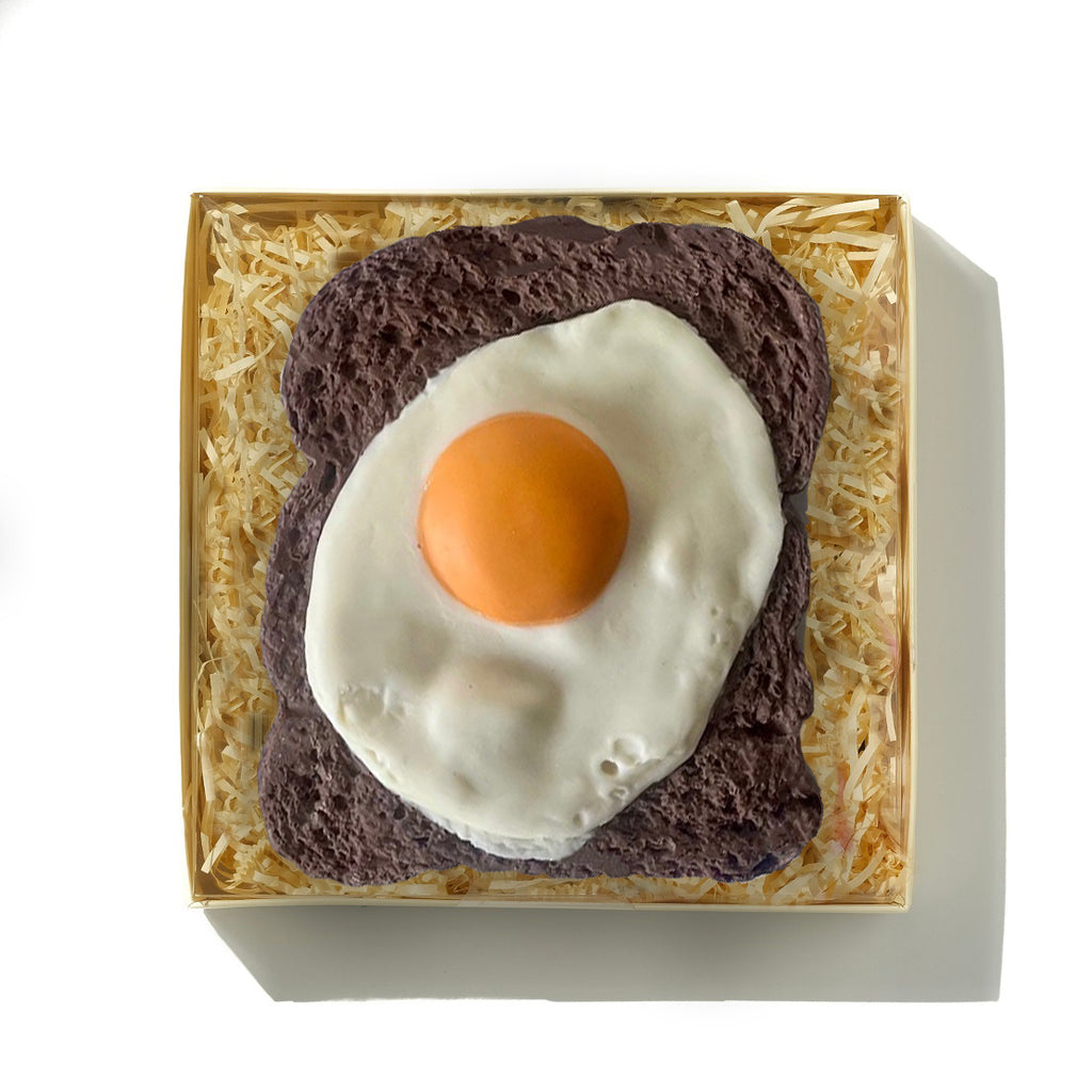 Giant Chocolate Fried Egg On Toast