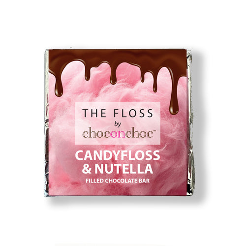 CandyFloss & Nutella Filled Chocolate Bar