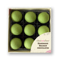 Nine Caramel Filled Chocolate Tennis Balls