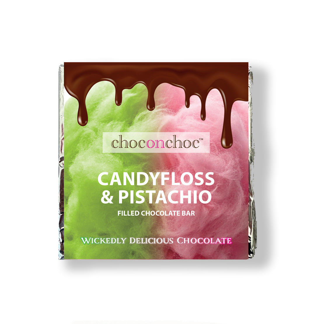 WICKED CandyFloss & Pistachio Chocolate Bar (limited edition)