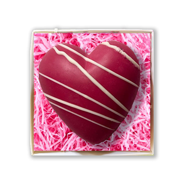 CandyFloss filled Chocolate Heart