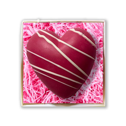 CandyFloss filled Chocolate Heart