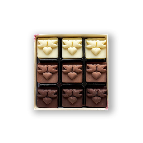 Assorted Chocolate Lovebirds