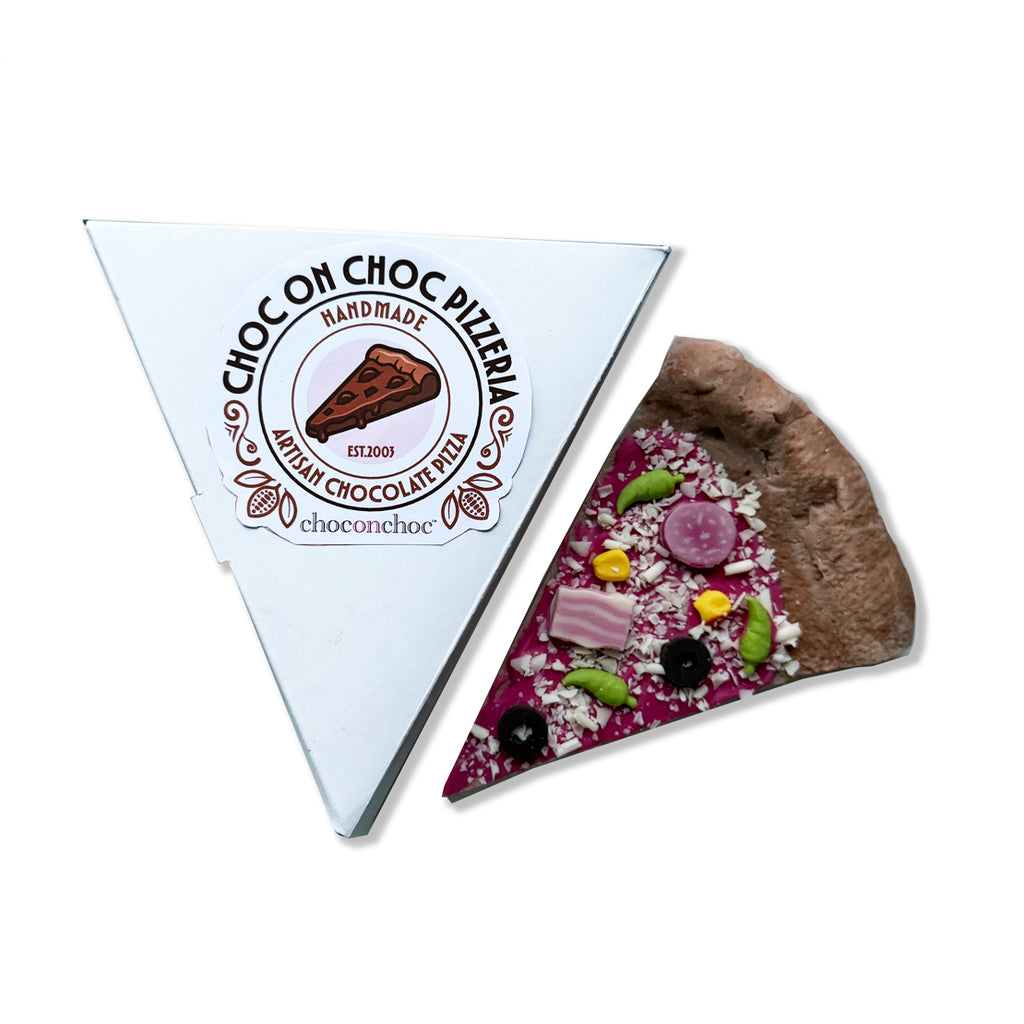Chocolate Pepperoni Pizza Slice
