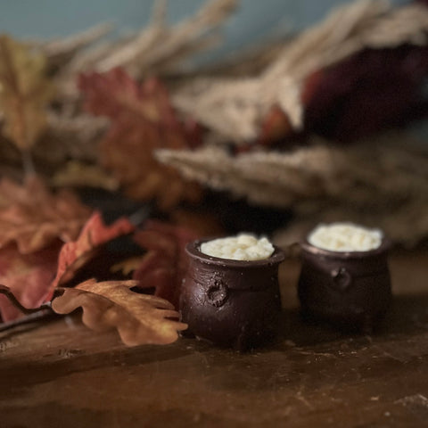 Chocolate Caramel Cauldrons